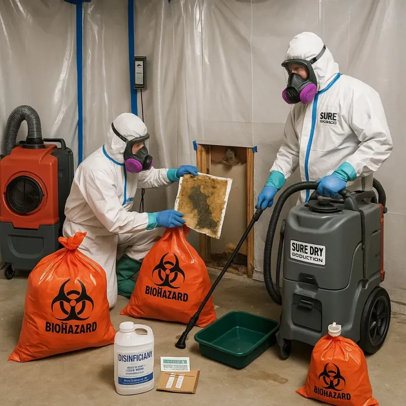 Contaminated Water Handling Protocols process in DeCordova, TX