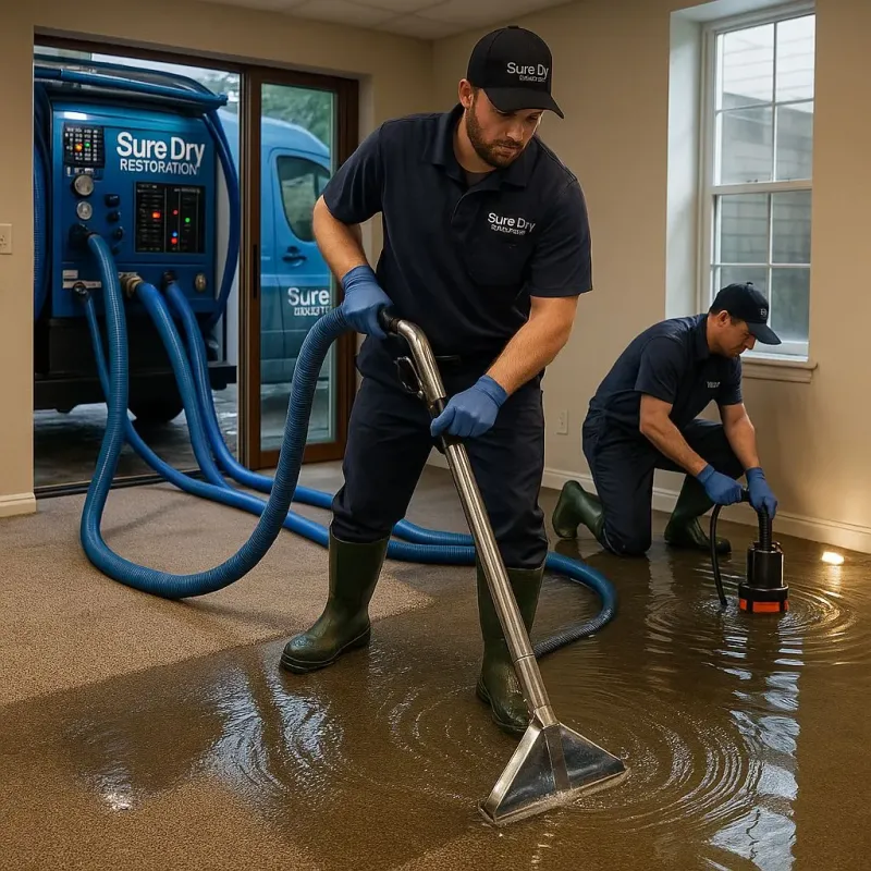 Water Extraction and Removal process in DeCordova, TX